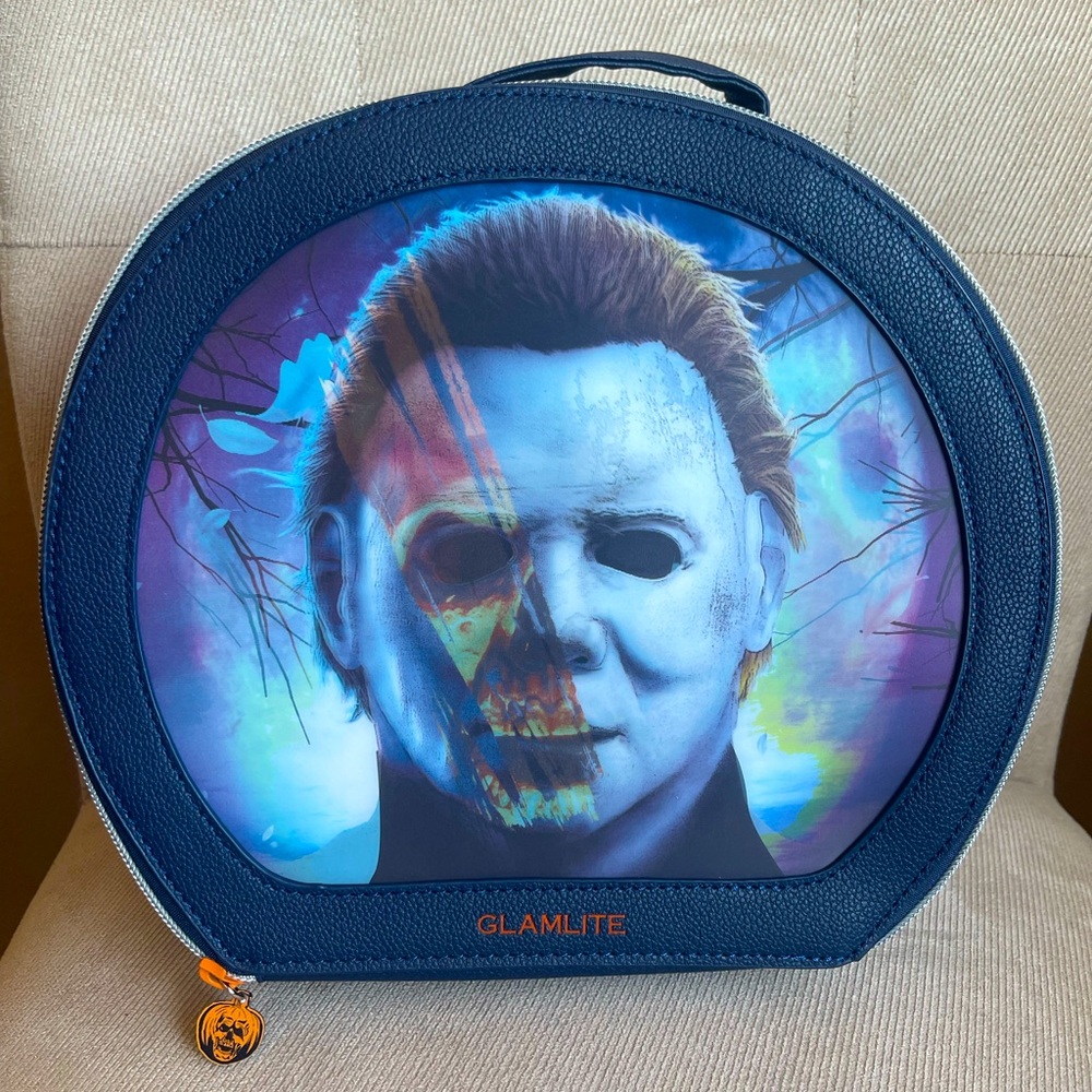 NEW Glamlite Makeup Bag Halloween II Michael Myers Crossbody Bag